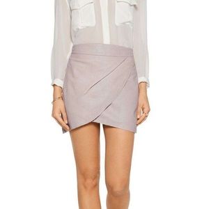 NWT Mason by Michelle Mason Wrap Effect Skirt